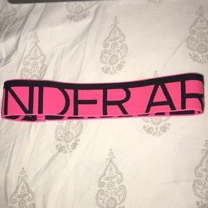 Under Armor headband!